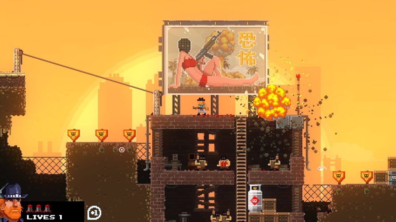 Capture de Broforce