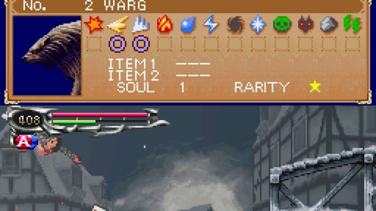 Capture de Castlevania: Dawn of Sorrow