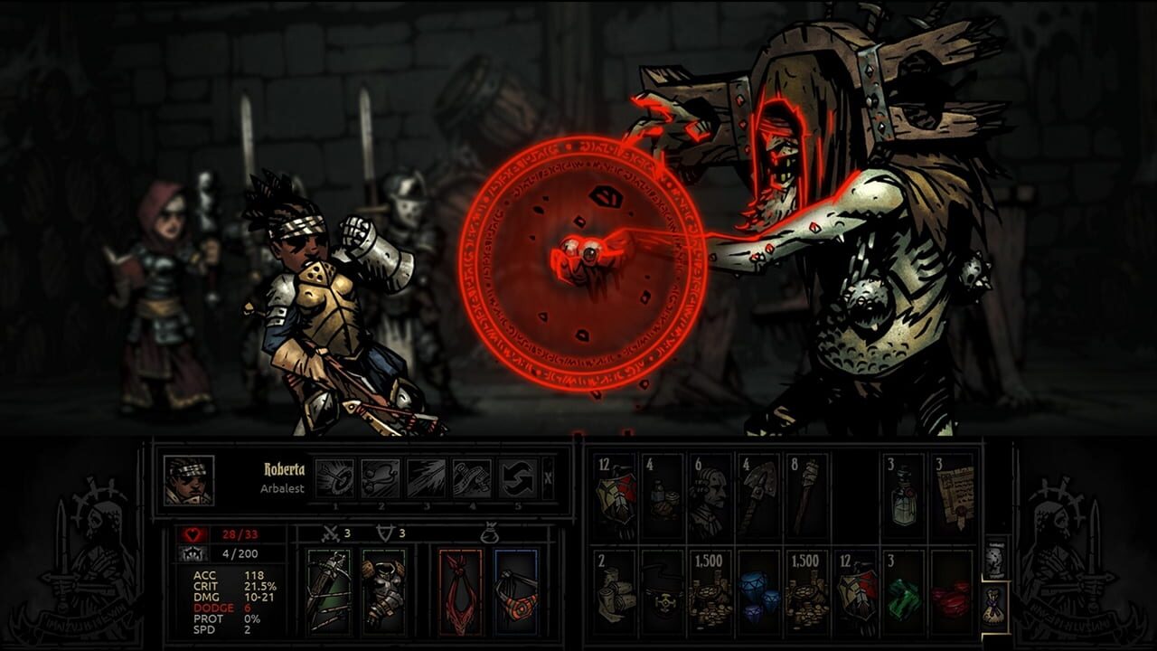 Capture de Darkest Dungeon