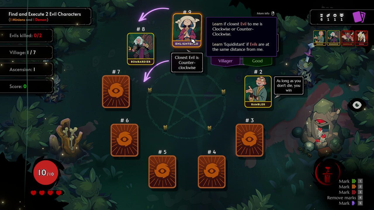 Capture de Demon Bluff