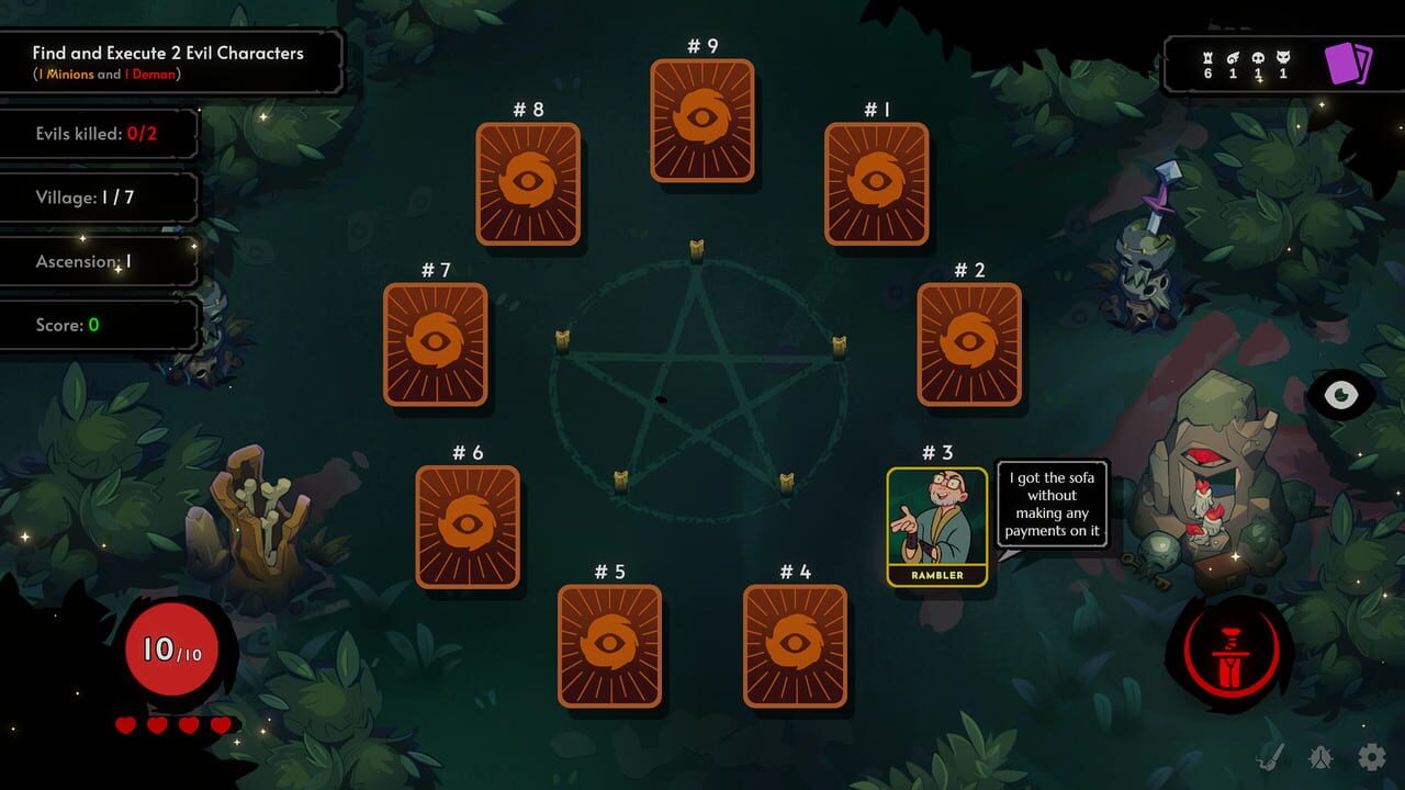 Capture de Demon Bluff