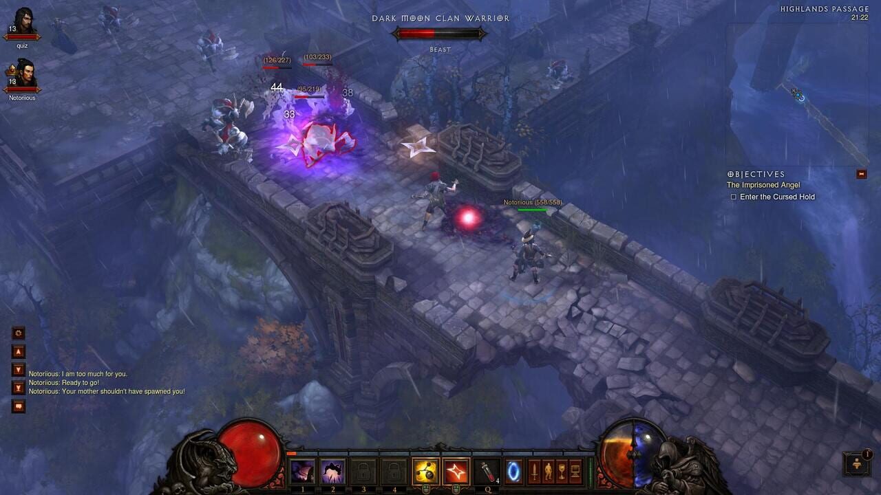 Capture de Diablo III