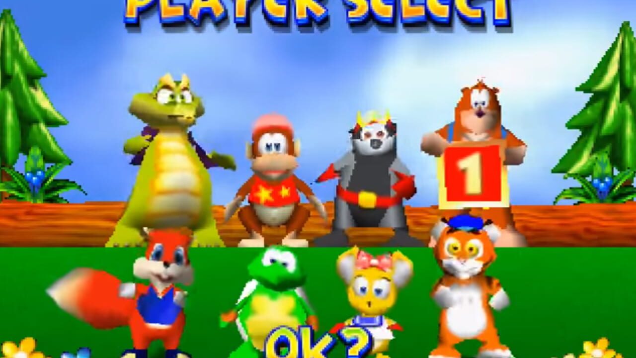 Capture de Diddy Kong Racing
