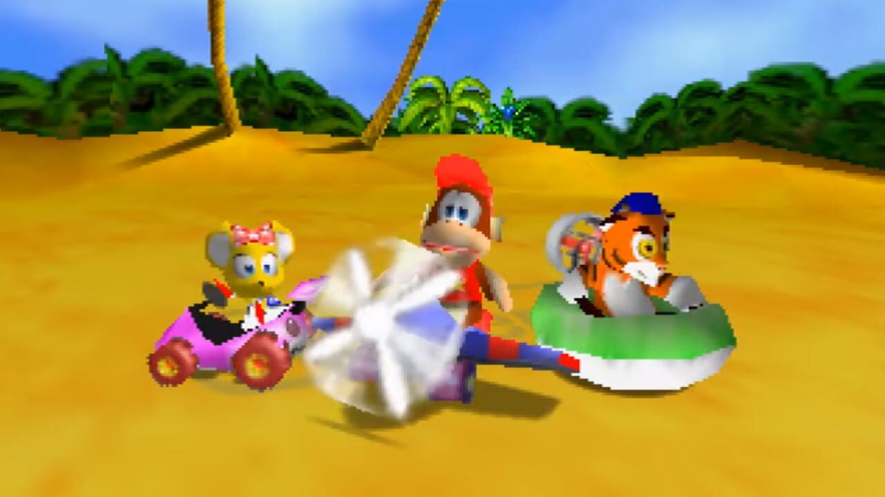 Capture de Diddy Kong Racing