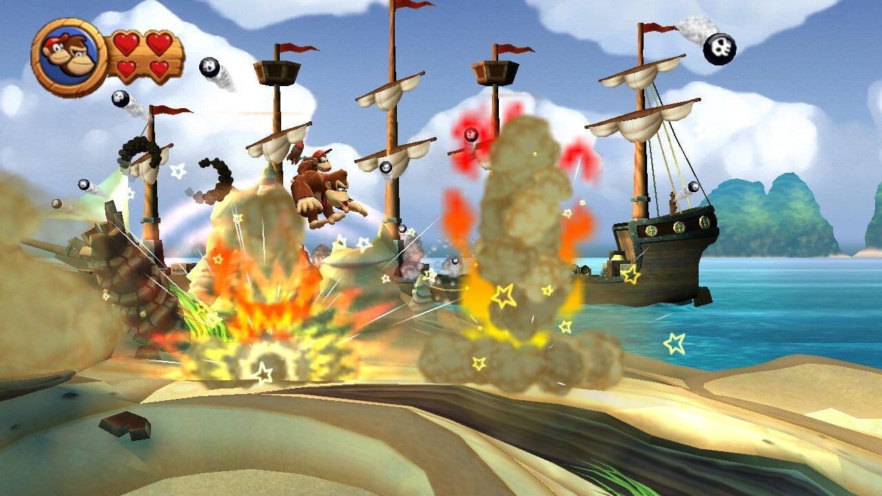 Capture de Donkey Kong Country Returns