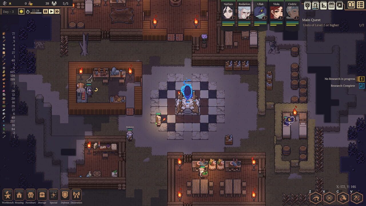 Capture de Dungeon Settlers