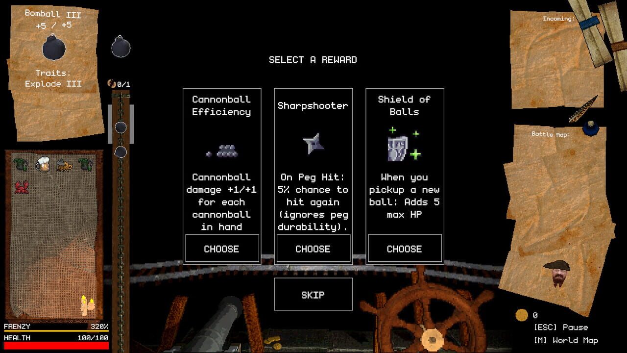 Capture de Dwarrf: A Pinball Roguelike