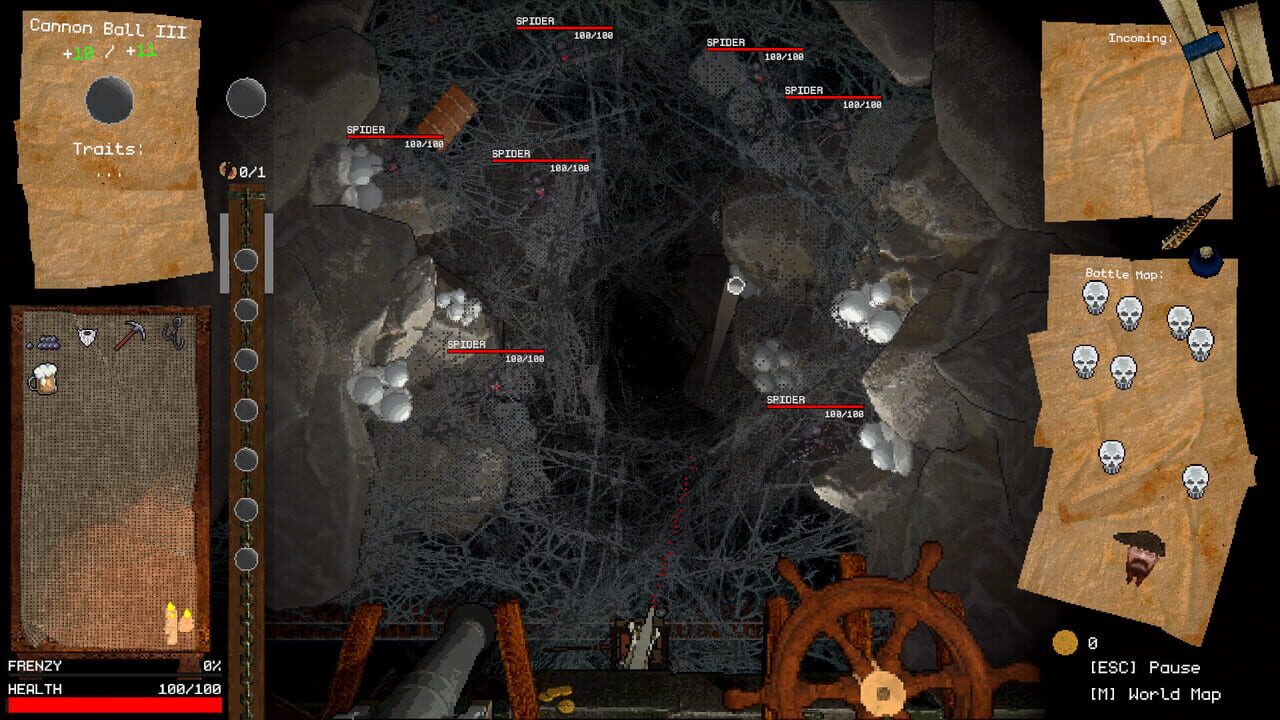 Capture de Dwarrf: A Pinball Roguelike