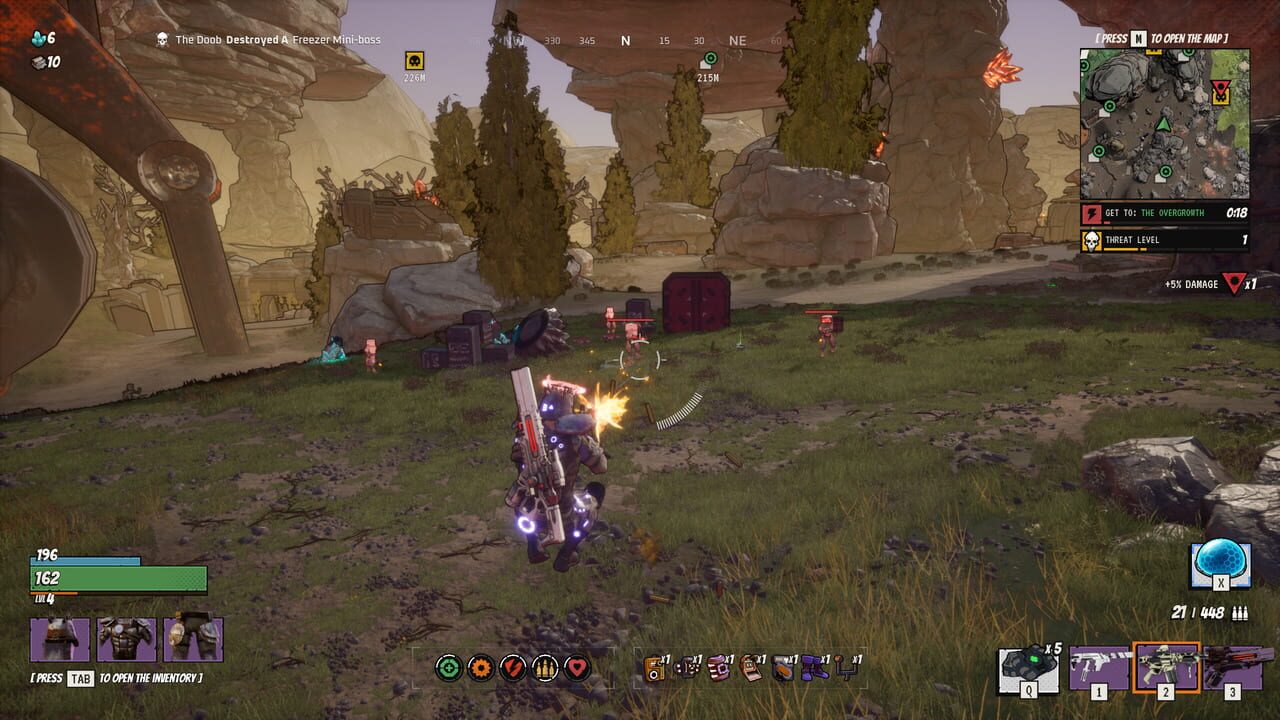 Capture de Gravebound