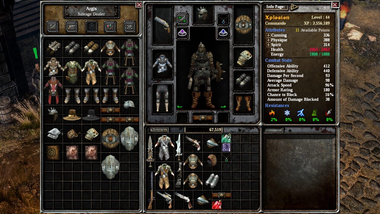 Capture de Grim Dawn