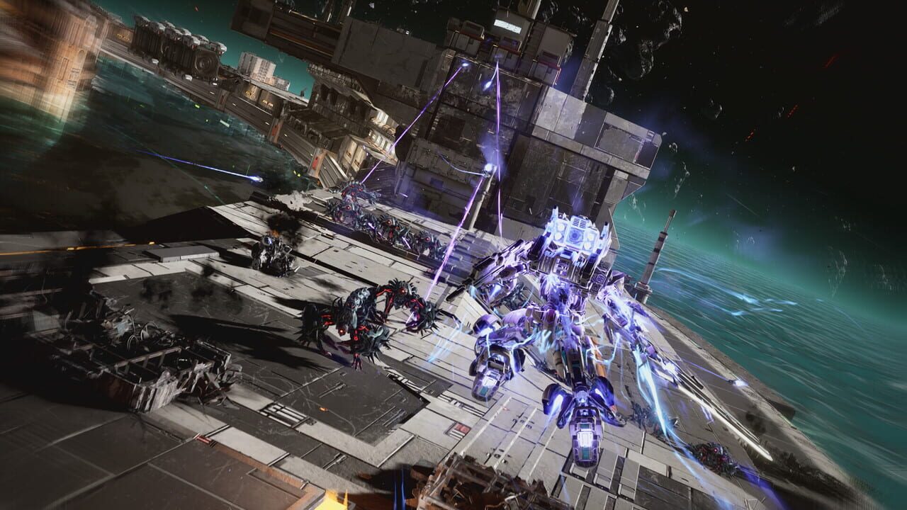 Capture de Gundam Rogue Orbit