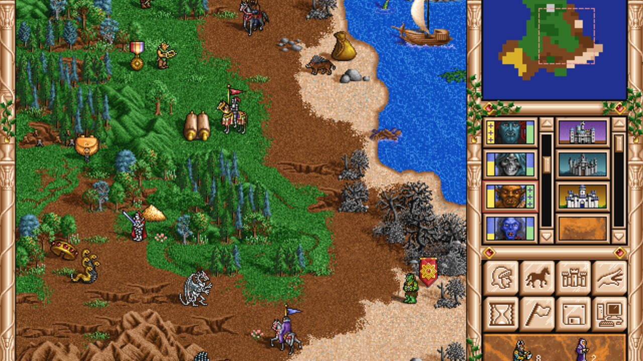 Capture de Heroes of Might and Magic II: The Succession Wars