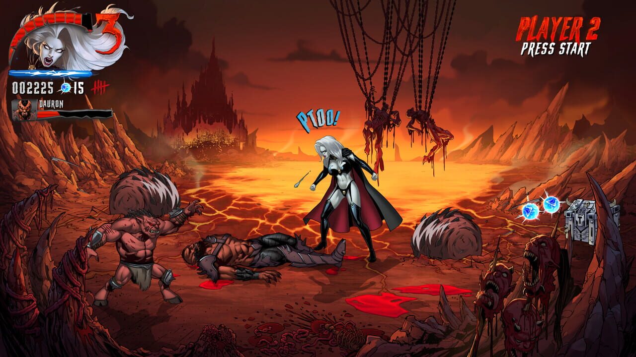 Capture de Lady Death Demonicron