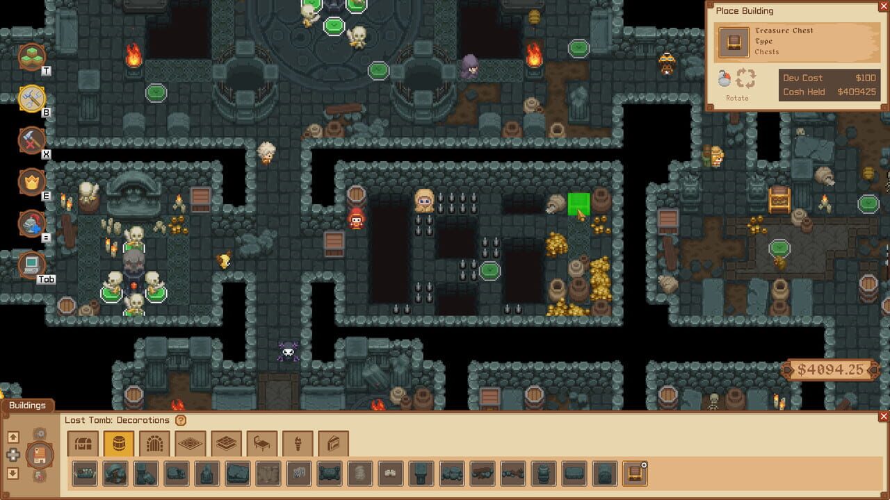 Capture de Let's Build a Dungeon