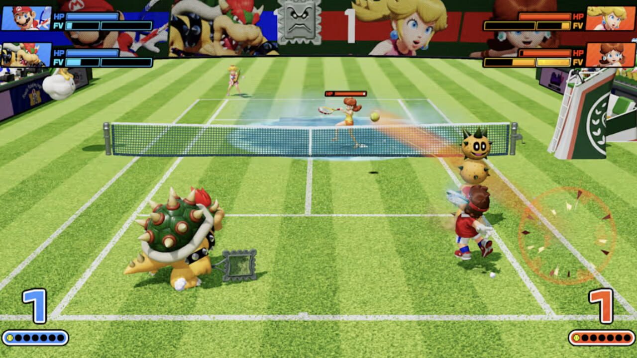 Capture de Mario Tennis Fever