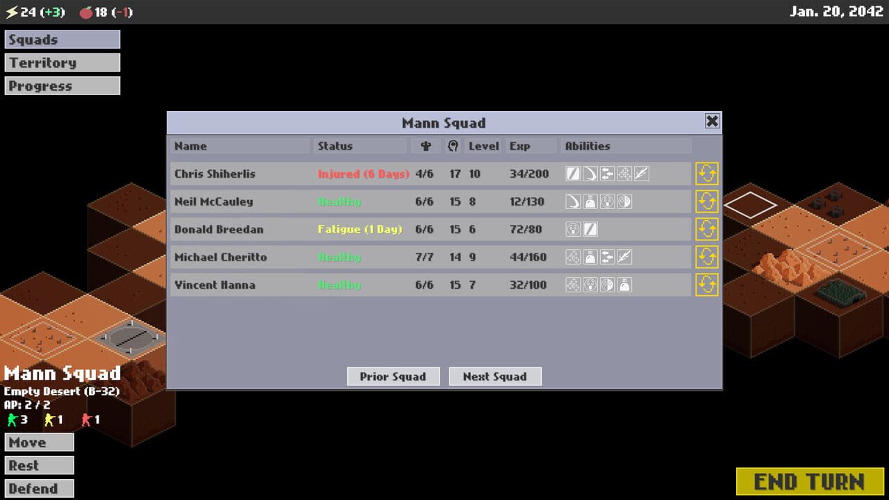 Capture de Mars Tactics