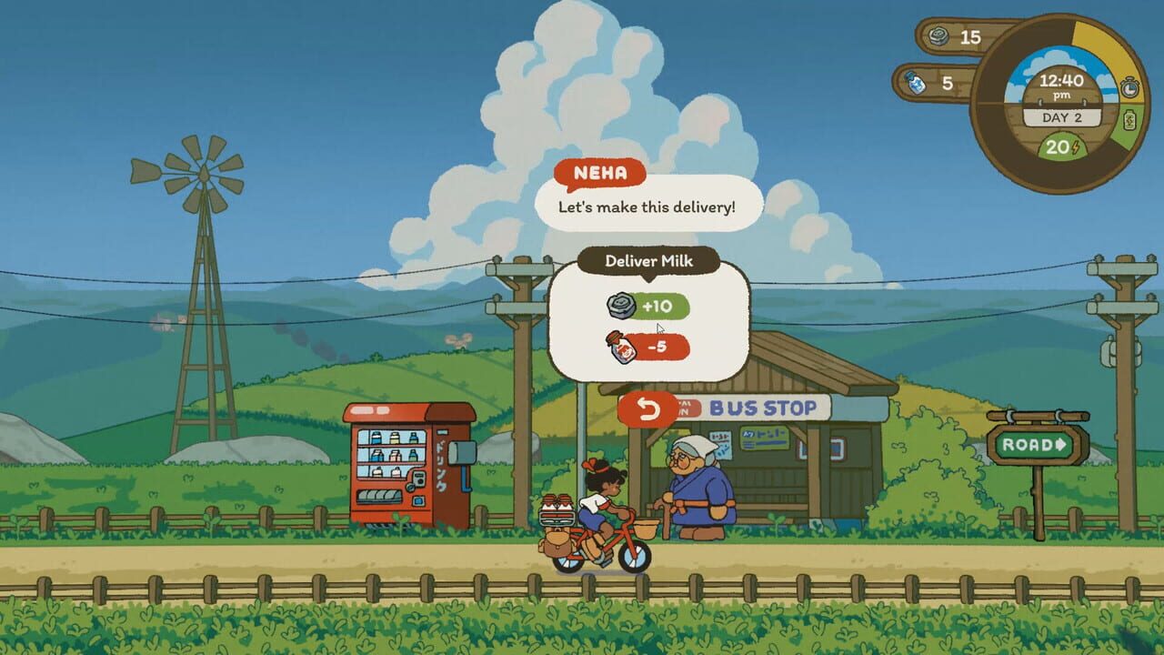 Capture de Milki Delivery