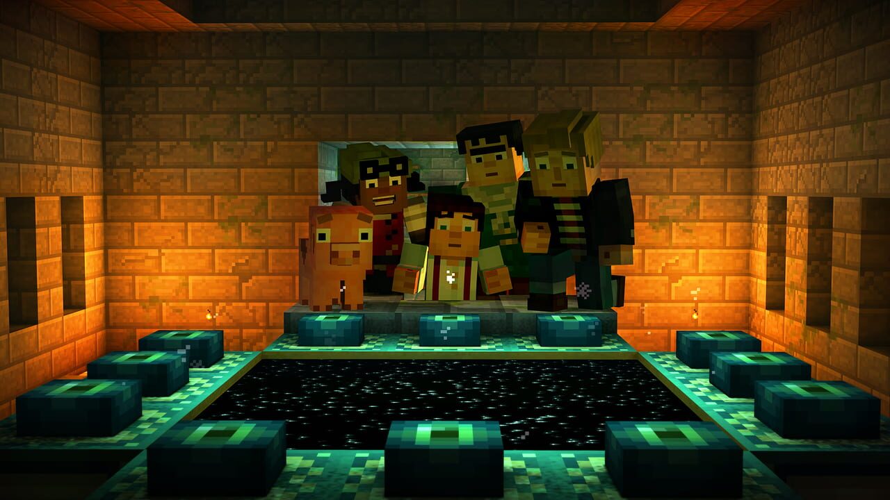 Capture de Minecraft: Story Mode