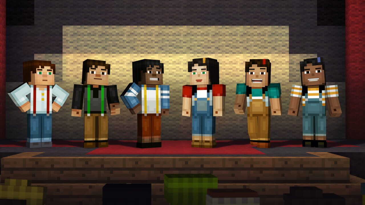 Capture de Minecraft: Story Mode