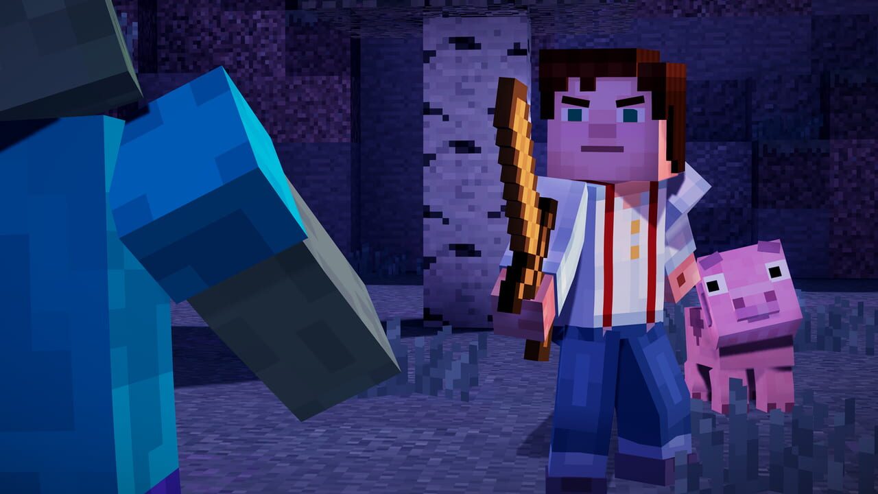 Capture de Minecraft: Story Mode