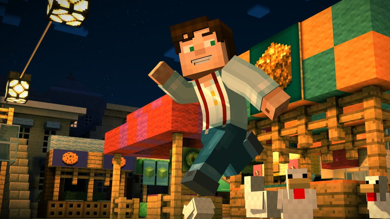 Capture de Minecraft: Story Mode