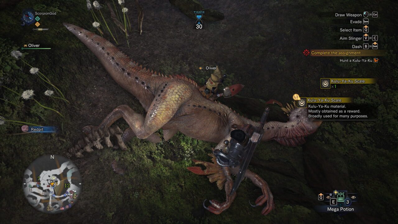 Capture de Monster Hunter: World