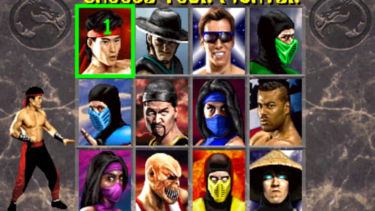 Capture de Mortal Kombat II