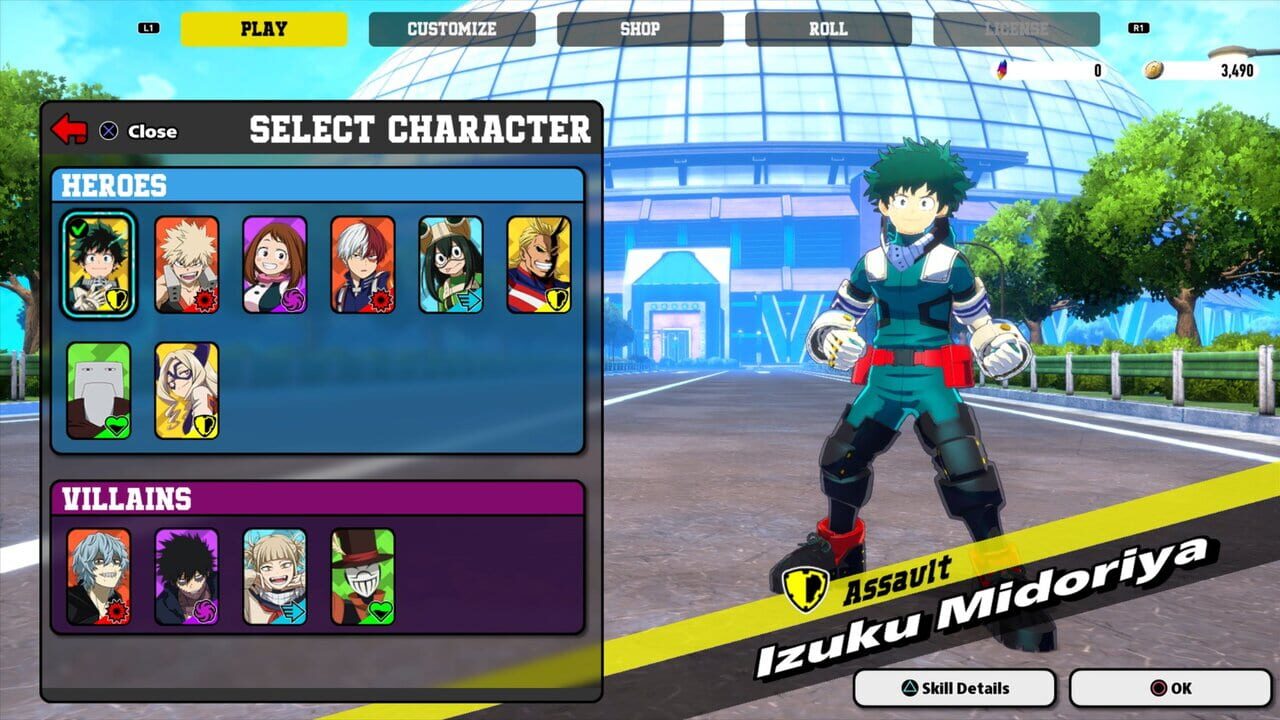 Capture de My Hero Ultra Rumble