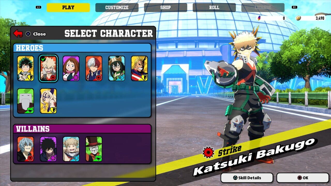Capture de My Hero Ultra Rumble