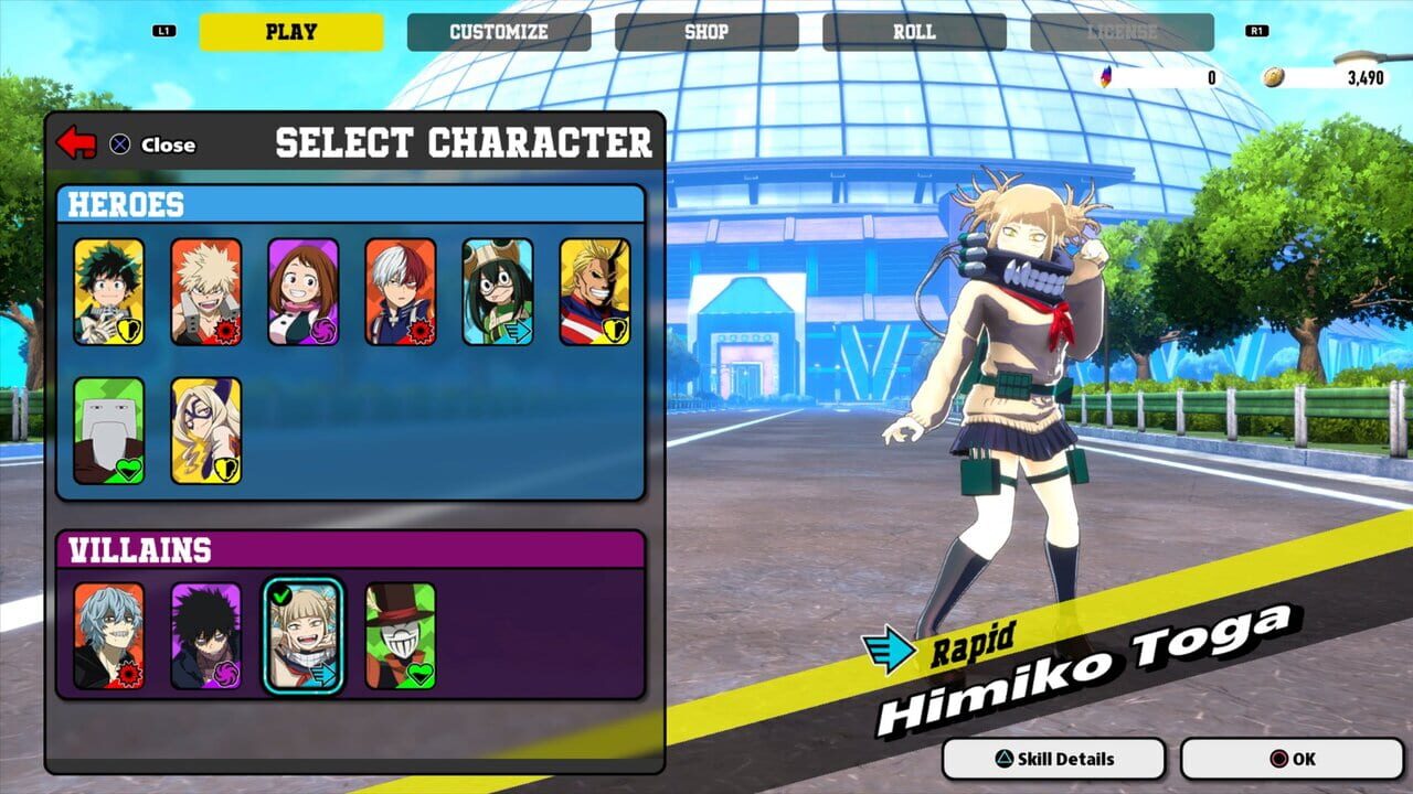 Capture de My Hero Ultra Rumble