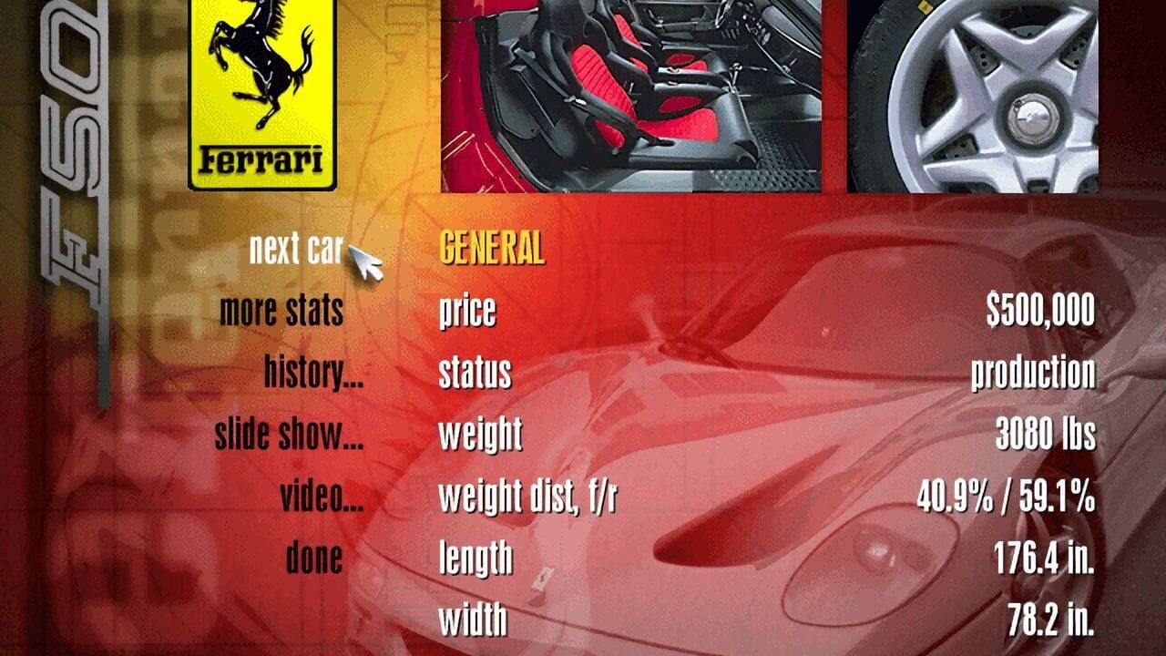 Capture de Need for Speed II