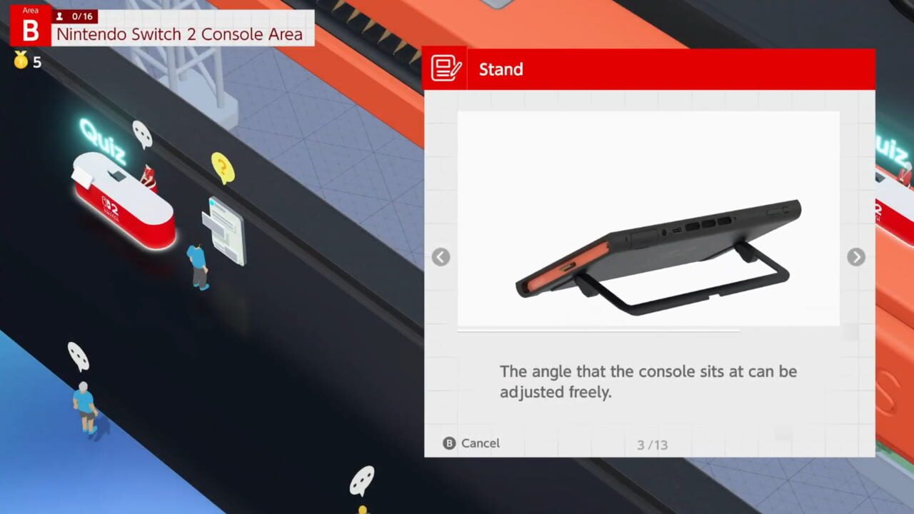 Capture de Nintendo Switch 2 Welcome Tour