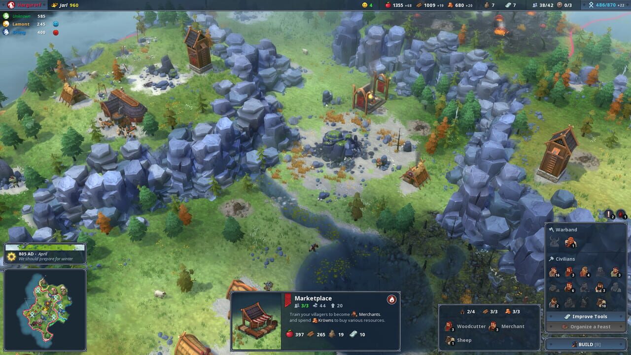 Capture de Northgard