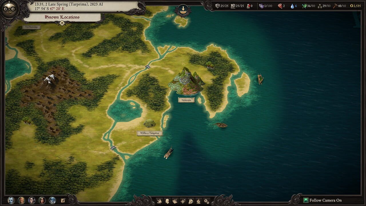 Capture de Pillars of Eternity II: Deadfire