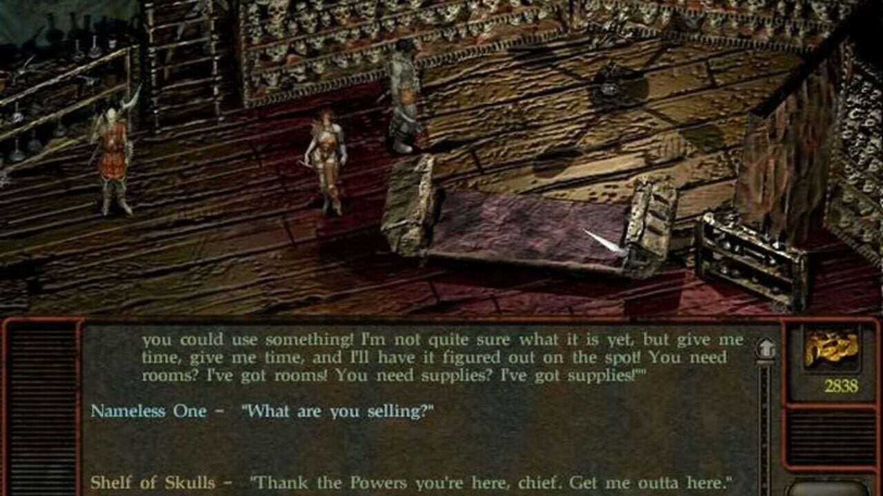 Capture de Planescape: Torment