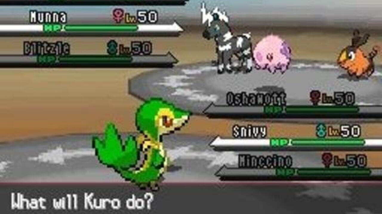 Capture de Pokémon White Version