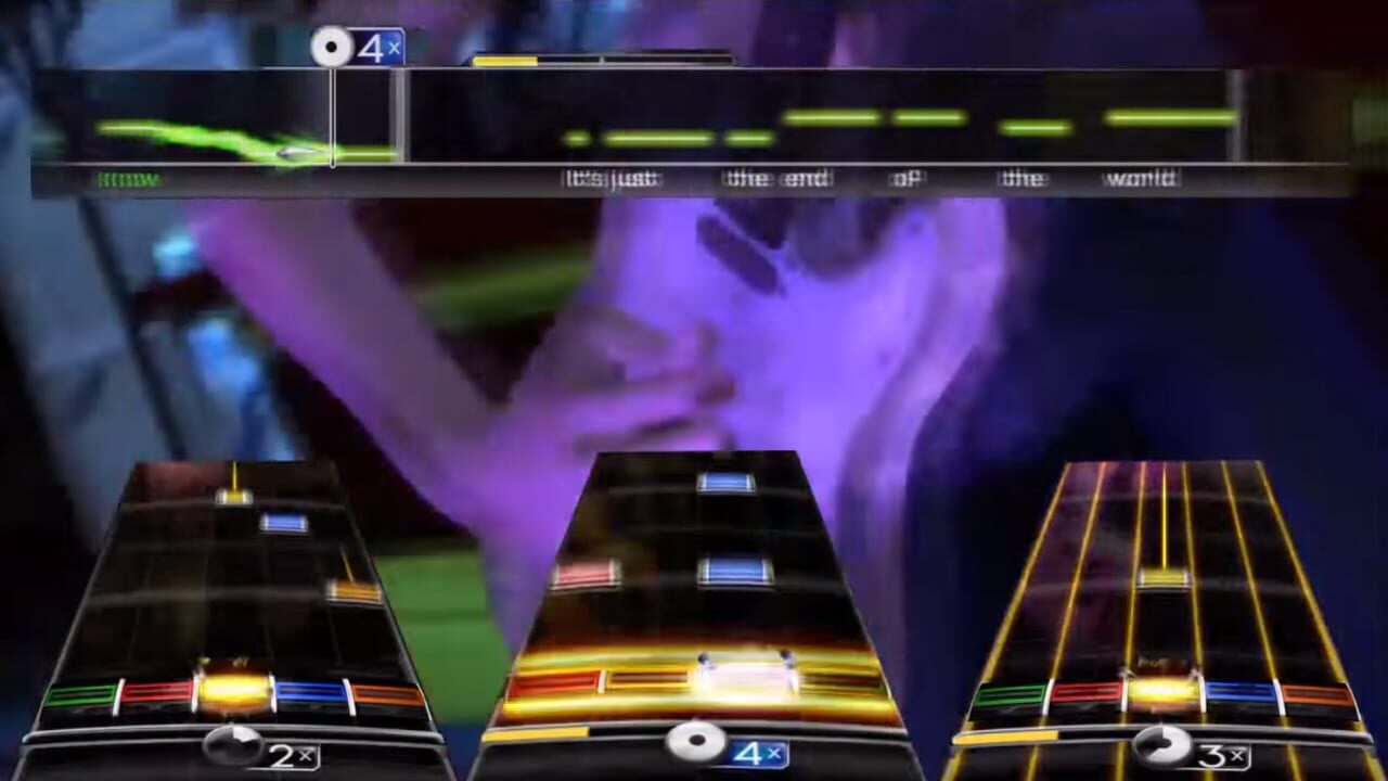 Capture de Rock Band 2