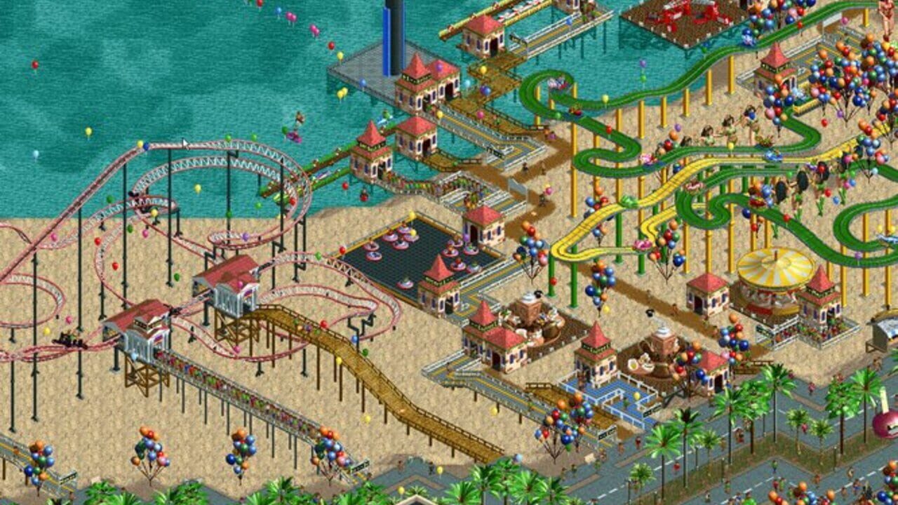 Capture de RollerCoaster Tycoon 2