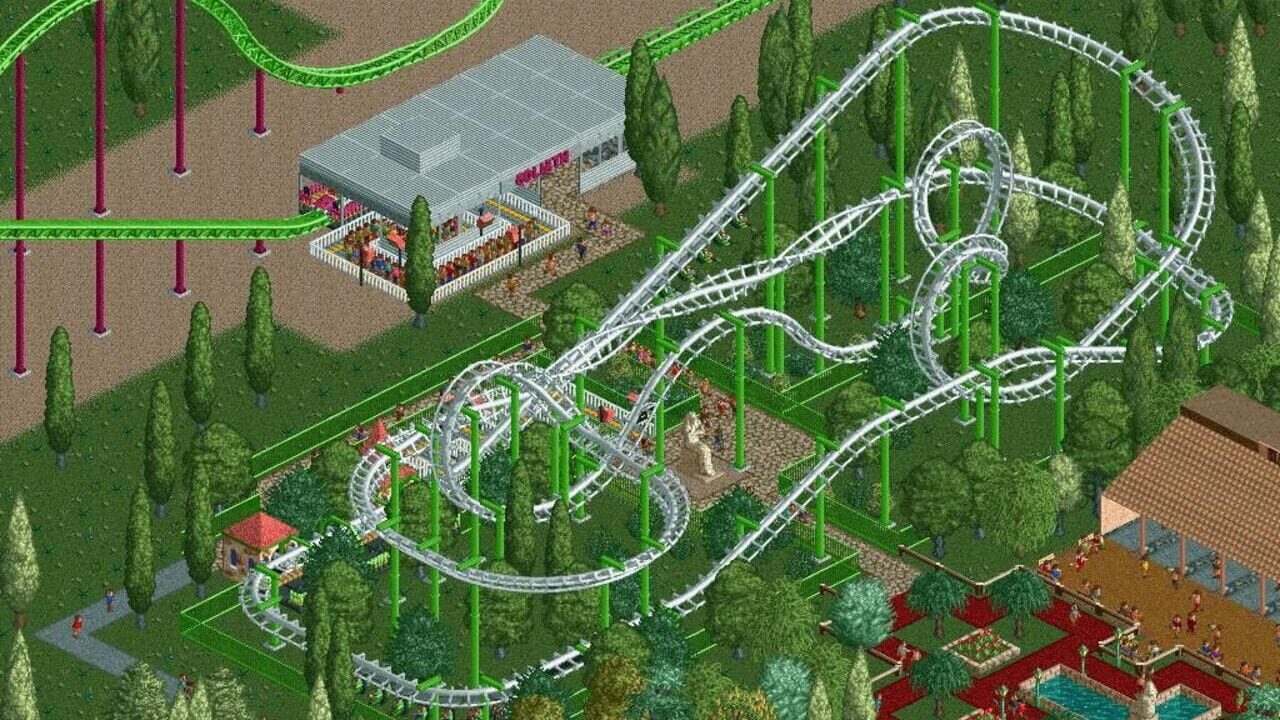 Capture de RollerCoaster Tycoon 2