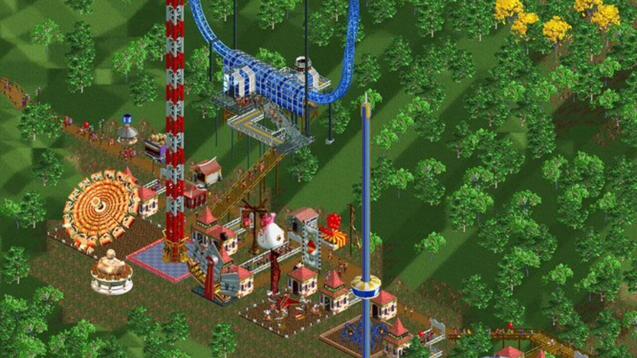 Capture de RollerCoaster Tycoon 2