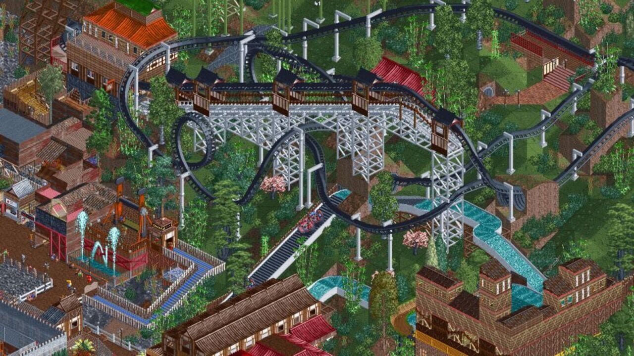 Capture de RollerCoaster Tycoon 2