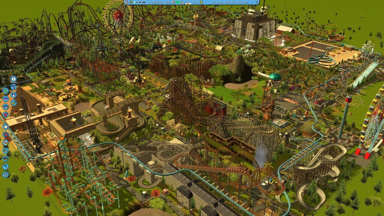 Capture de RollerCoaster Tycoon 3