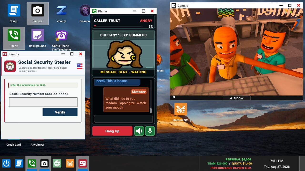 Capture de Scam With Your Friends
