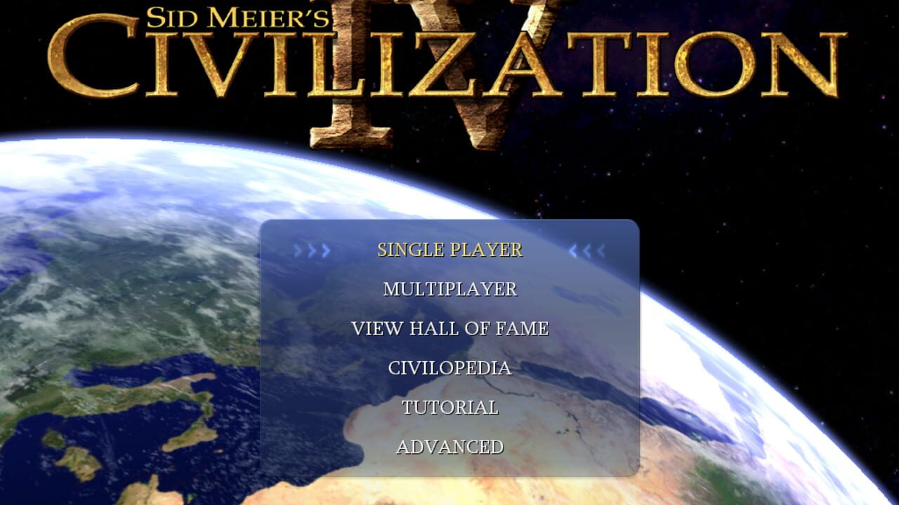Capture de Sid Meier's Civilization IV