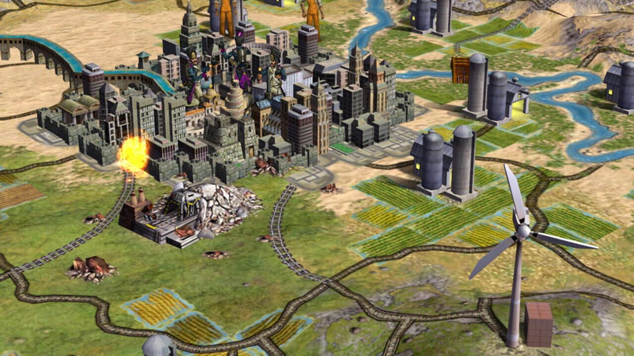 Capture de Sid Meier's Civilization IV