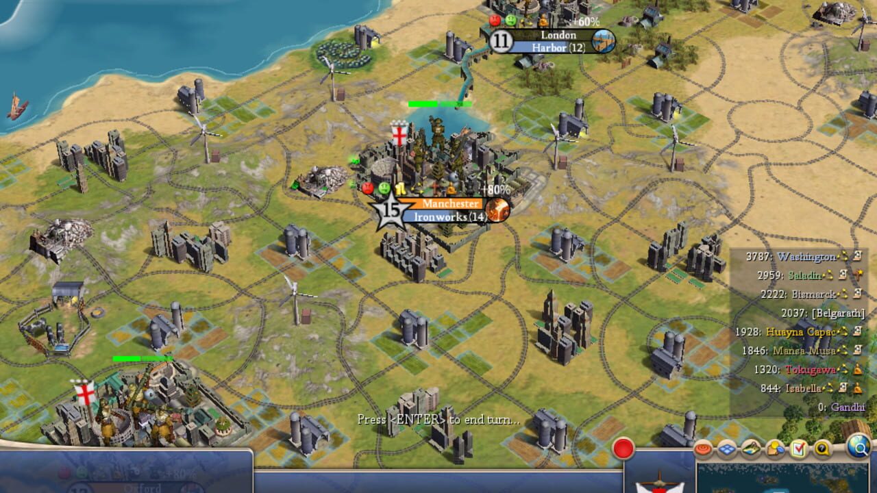Capture de Sid Meier's Civilization IV