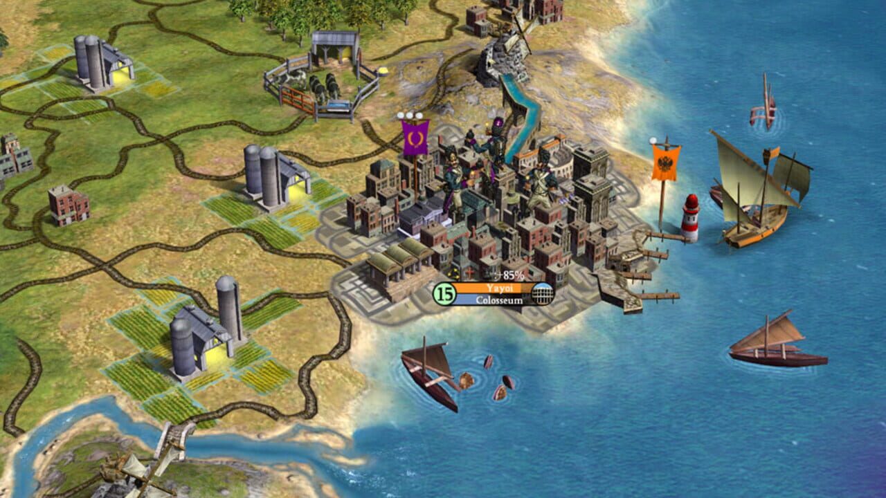 Capture de Sid Meier's Civilization IV