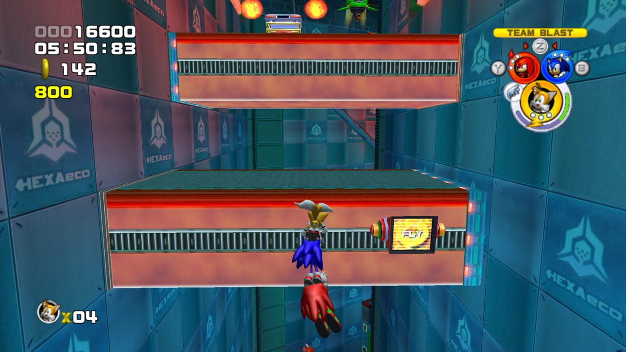 Capture de Sonic Heroes