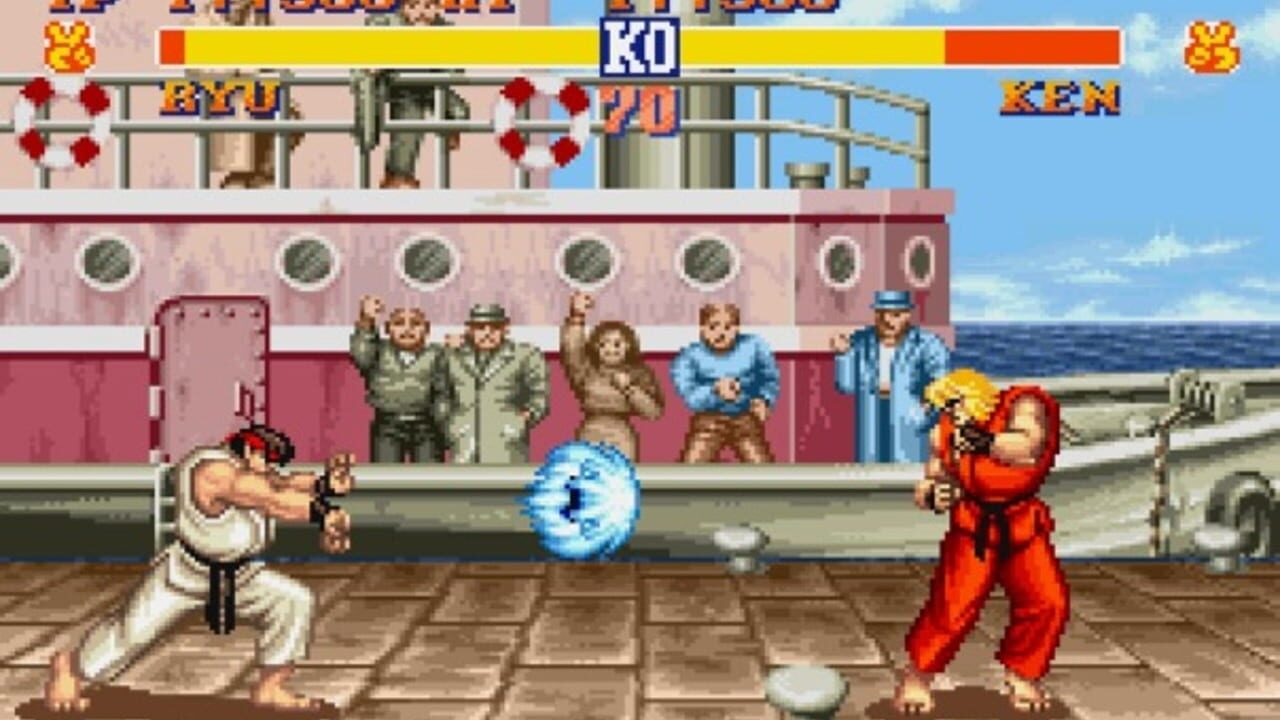 Capture de Street Fighter II