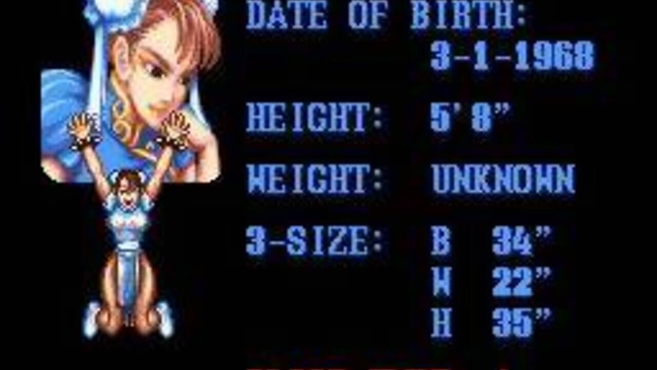 Capture de Street Fighter II